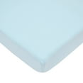 thumbnail image 3 of American Baby Co. Cotton Jersey Knit Fitted Mini Crib Sheet, Blue, 3 of 3