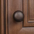 thumbnail image 4 of GlideRite 1.125 in. Solid Classic Round Cabinet Knobs, Oil Rubbed Bronze, Pack of 5, 4 of 5