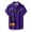 Purple-3, variant on LIIPEE Halloween Graphic Shirt For Men Short Sleeve Turn Down Collar Button Up Shirts Male Comfortable Breathable Party Tops,S