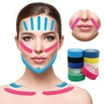 JNZHUA Elastic Kinesiology Tape for Face V Line and Neck Lifts and