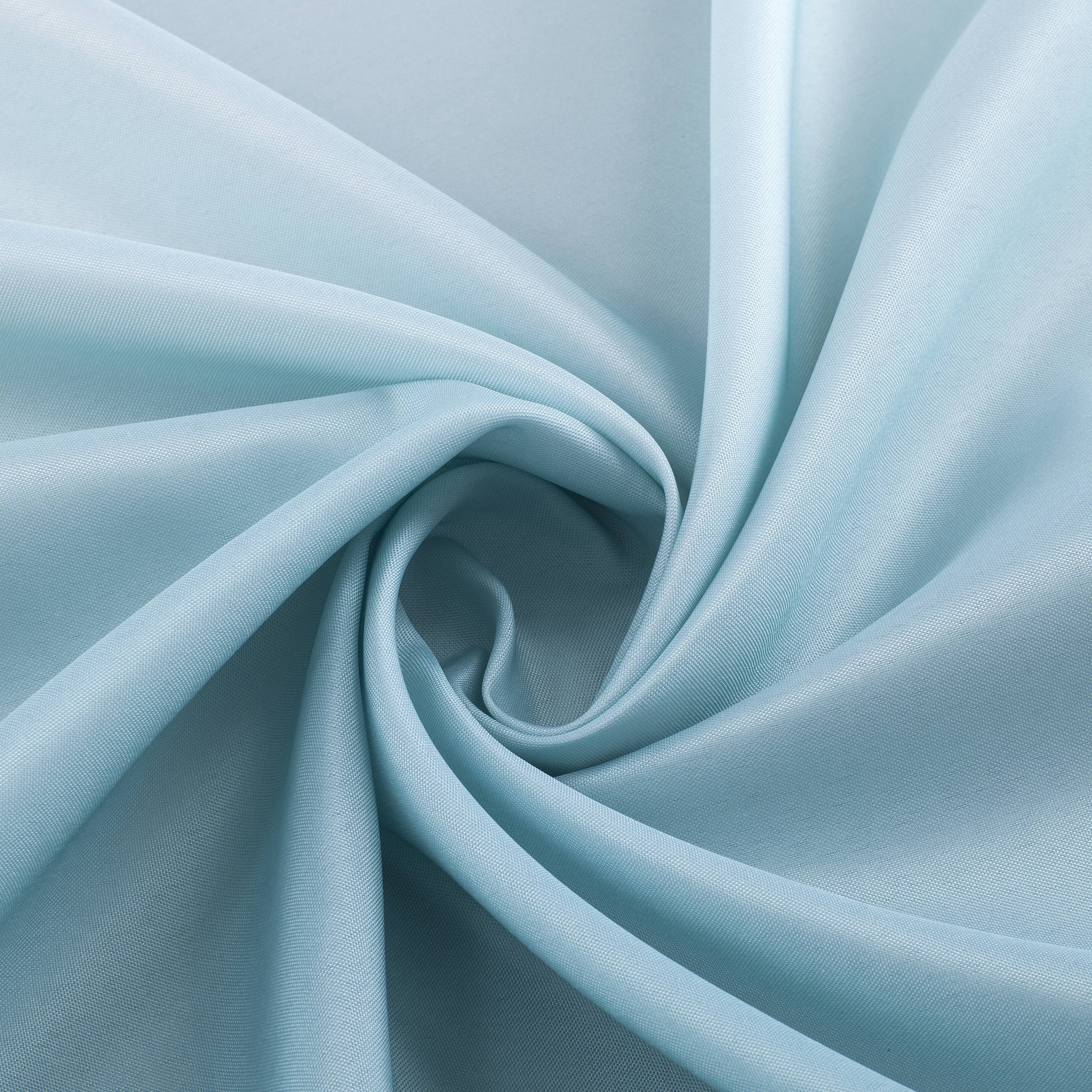 Dainty Home Printed Fabric 3D Textured Gradient Colors Ombre Designed Fabric Shower Curtain 70" x 72" in Ombre Blue