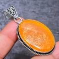 thumbnail image 2 of Natural Baltic Amber Gemstone 925 Sterling Silver Jewelry Ring Size 5.6, 2 of 2