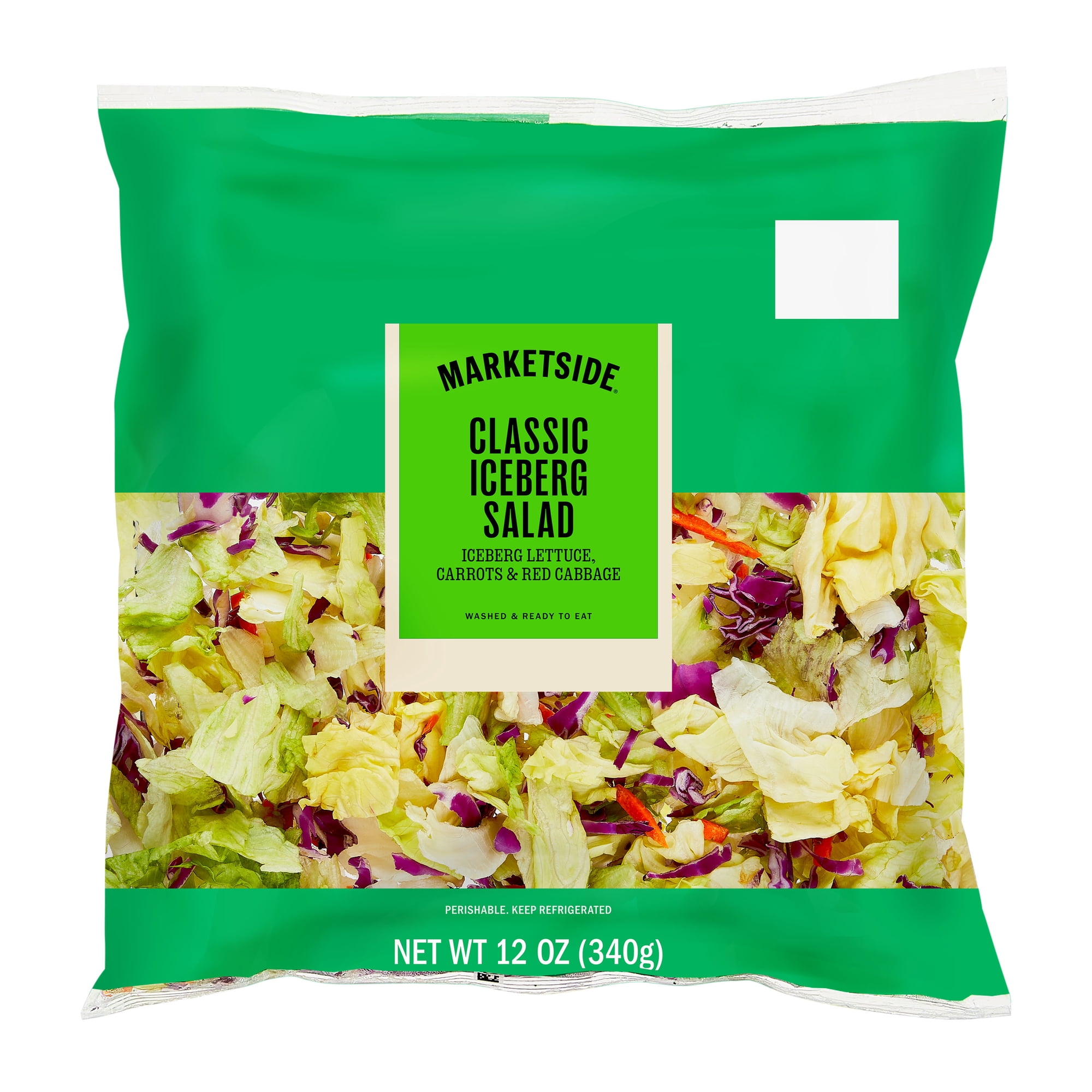 Marketside Classic Iceberg Salad, 12 oz Bag (Fresh)
