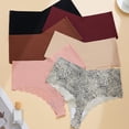 thumbnail image 3 of Kelon Culottes pour Femmes en Solde sous-Vêtements en Dentelle pour Femmes Bikini Absorption Régulière, 3 of 8