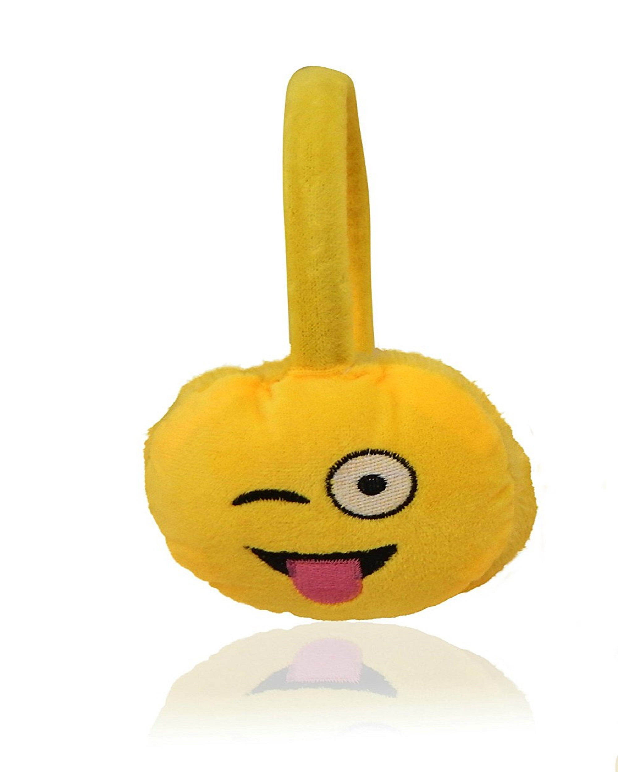 Emoji Emoji Fashion Unisex Emoticon Ear Warmers Plush Earmuff and