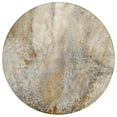 thumbnail image 2 of Addison Rugs Chantille Indoor/Outdoor Contemporary Watercolors Brown Washable Round Rug, 8' x 8', 2 of 6