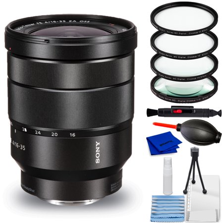 Sony Vario-Tessar T* FE 16-35mm f/4 ZA OSS Lens SEL1635Z - 7PC Accessory Bundle