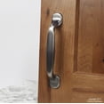 thumbnail image 4 of Century Hardware Lisbon Collection 3-25/32"(96mm) C-to-C Zinc Die Cast Pull - Brushed Antique Pewter, 4 of 6
