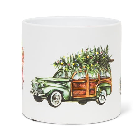 Set of 2 Large Triple Truck Planter