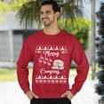 thumbnail image 3 of Christmas Sweatshirt, Merry Camping Flamingo Christmas Sweatshirt, Cute Bird Camper Holiday Jumper, Witty Outdoor Lover Gift for Women and Men, 3 of 5