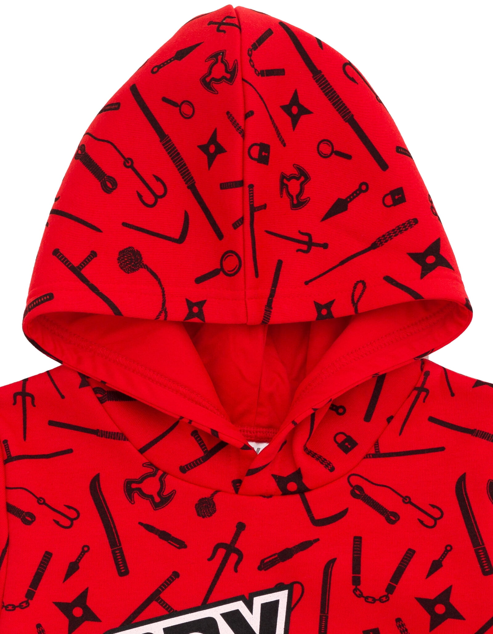 Spy Ninjas Kids Fleece Hoodie Sweatshirt Clothes, Red, Size Spy Ninjas Kids Fleece Hoodie Sweatshirt Clothes, Red, Size
