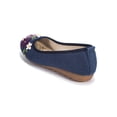 thumbnail image 4 of LELINTA Women's Flax Shoe Casual Driving Shoes Basic Ballet Flat Embroidered Shoes With Printing, 4 of 8