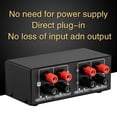 thumbnail image 3 of Speaker Volume Splitter Right Independently Control Distribute Speakers for Audio Surround Sound Film, 3 of 9