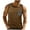 Brown, variant on Horkkom Gym Tank Tops for Men Summer Workout Crew Neck Sleeveless Shirts with Pocket Color Block Tank Tops, Gifts for Men L