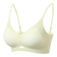 thumbnail image 3 of Everyday Bras for Women Womens Bra Pack Womens Bras No Underwire plus Size Womens Bras No Underwire Push up Mom Bra Woman Bras T Back Sports Bras for Women Scrappy Bra Womens Bras Sexy Green XL, 3 of 6