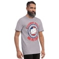thumbnail image 4 of A Legendary Mailman Has Retired USA Flag Postal Worker Premium T-Shirt (Heather Grey, 3XL), 4 of 4