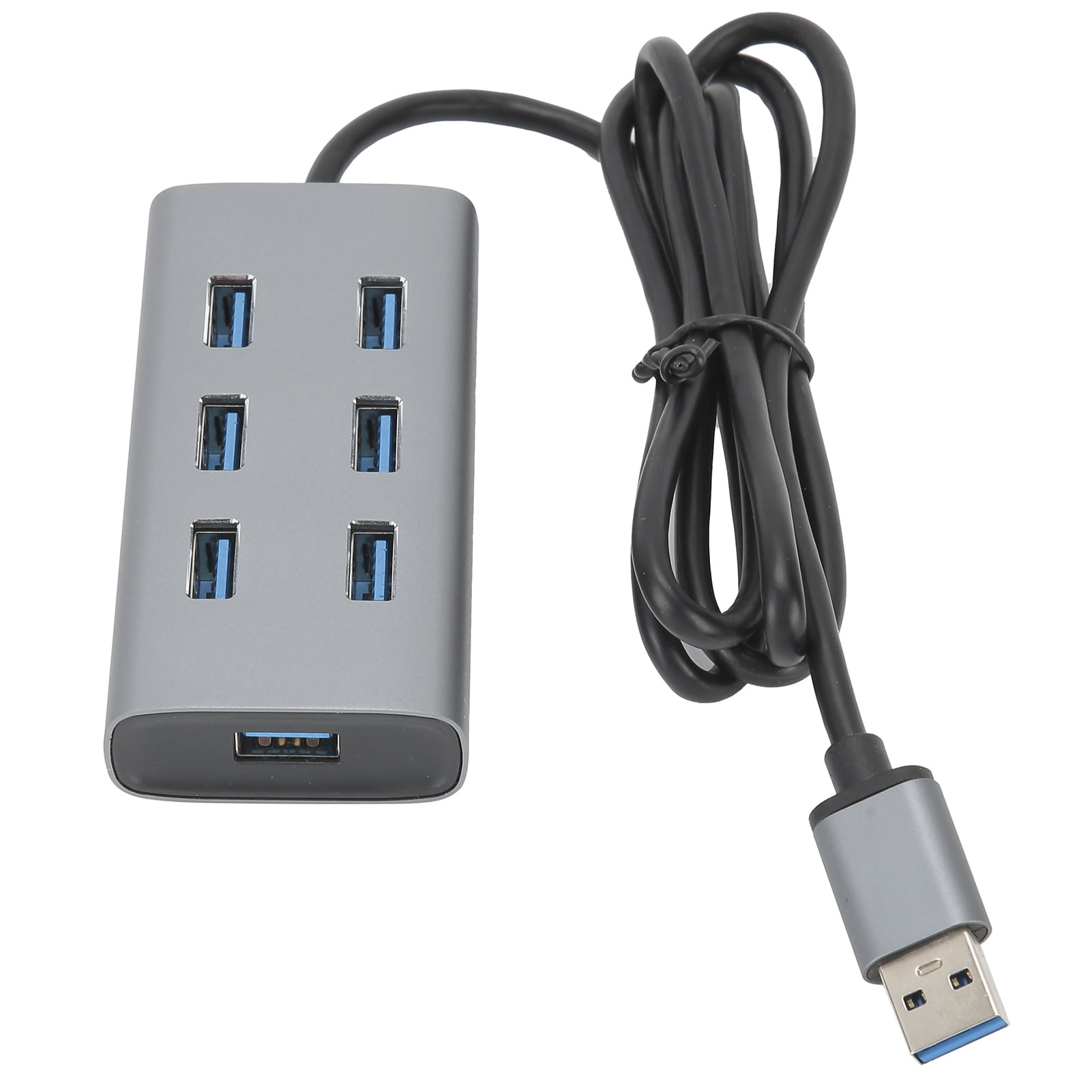USB Station,USB 3.0 Hub 7 Port USB Hub Laptop Hub Smart Functionality