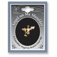 thumbnail image 1 of Gold Tone Angel On My Shoulder Lapel Pin Religious, 1 of 5