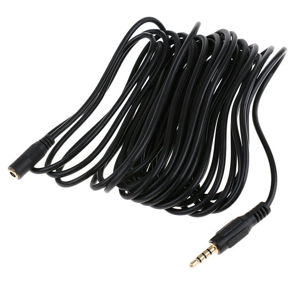 1x 3.5mm Male to 3.5 Female Audio Headphone Extension Cable for Plug 6m
