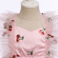 thumbnail image 6 of IDOPIP Toddler Baby Girls Butterfly Tutu Dress Summer Sleeveless Backless Lace Princess Dress, 6 of 7