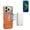 Orange, variant on Allytechgroup for iPhone Air Protective Case with Kickstand, Magnetic Back Cover Shock-Absorbent Support Wireless Charging Lightweight Non-Slip Shockproof Bumper for Women Men, Red