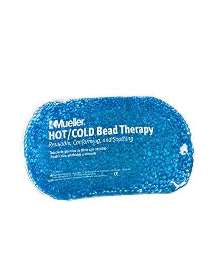 Mueller Beaded Reusable Hot/Cold Pack, Blue, Single