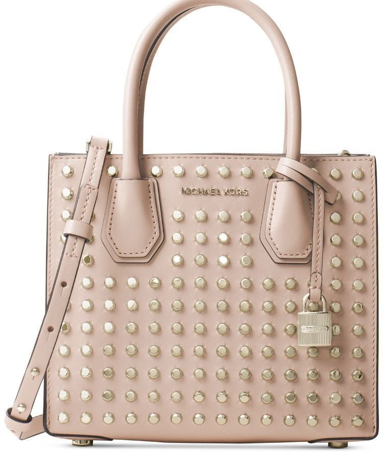 blush pink michael kors purse