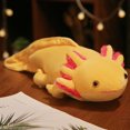 thumbnail image 4 of Juguete de peluche Axolotl lindo y creativo de 45cm, juguete portátil de regalo de cumpleaños para niños, 4 of 6