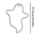 thumbnail image 2 of Ghost Neon Sign Halloween Decor - USB Powered LED Night Light with Gothic Ghost Shape - Spooky Wall or Tabletop Lamp for Bedroom, Party, Christmas - Cool Glow Indoor Decorations, 2 of 4
