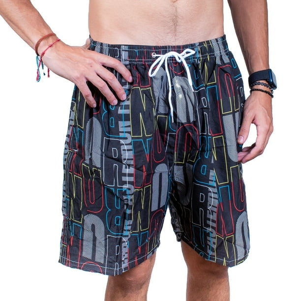 Short De Baño Estampado. Bañador Para Hombre