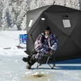 Costway 2Person Ice Fishing Shelter Tent With Portable Pop Up House