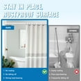 thumbnail image 5 of Shower Curtain Rods 29-64 inch, Adjustable Heavy Duty for Bathroom, White, 5 of 7