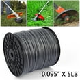 thumbnail image 6 of Autoez Trimmer Line 5lb .095 Heavy Duty Nylon Square Commercial String Trimmer Line 1312ft Weed Eater Line, 6 of 6