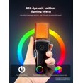 thumbnail image 3 of Micrófono Inalámbrico Yanmai 2.4G ANC Luz RGB Batería 18H, 3 of 9