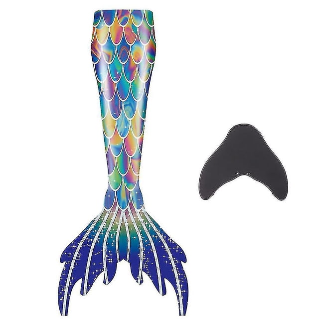 Mermaid Tails For Swimming For Kids And Adults With Monofin,