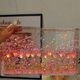 thumbnail image 3 of Lámpara LED de noche Matsuzay decoración de dormitorio artesanal rectangular 16 flores, 3 of 6