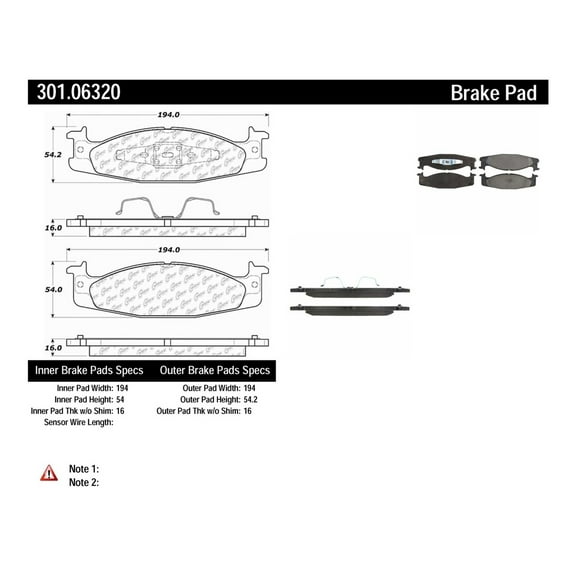 Centric 301.06320 Centric Premium Ceramic