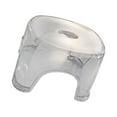 thumbnail image 1 of Acrylic Bathroom Stool Shoe Changing Stool Household for Bench Transparent Apartment Bedroom, 1 of 9