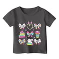 thumbnail image 3 of Gzbliryd Cute Easter Shirts Short Sleeves Rabbit T-Shirts Graphic Easter T Shirts for Teen Boys Soft and Breathable Summer Dailywear Clothing (Grey,5-6 Years), 3 of 3