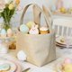 thumbnail image 5 of Bolsa de Almacenamiento con Forma de Conejito de Pascua, de Lino Sintético, Ideal para Organizar El Hogar. Bolsa para Dulces de Pascua, Decoración de Pascua., 5 of 7