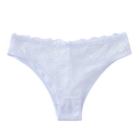 

Intimates Women s Essentials Stretch Bikini Panty Lace Trim 4 Colors Comfy Sexy Underwear Polyester no underwire sports bra White