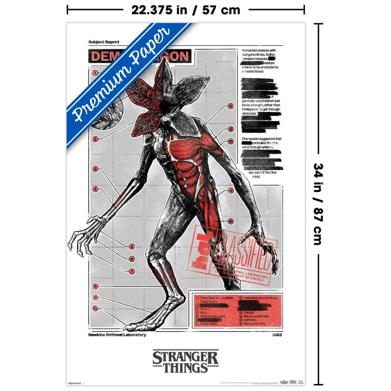 Netflix Stranger Things: Season 5 (2025) - Demogorgon Classified