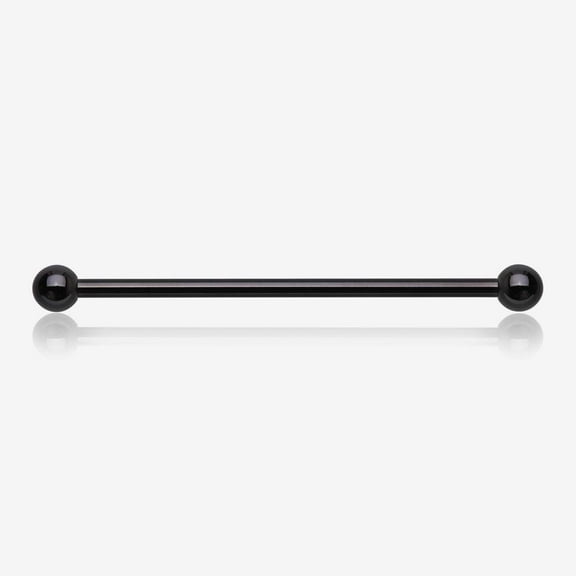 Implant Grade Titanium Blackline Internally Threaded Basic Industrial Barbell