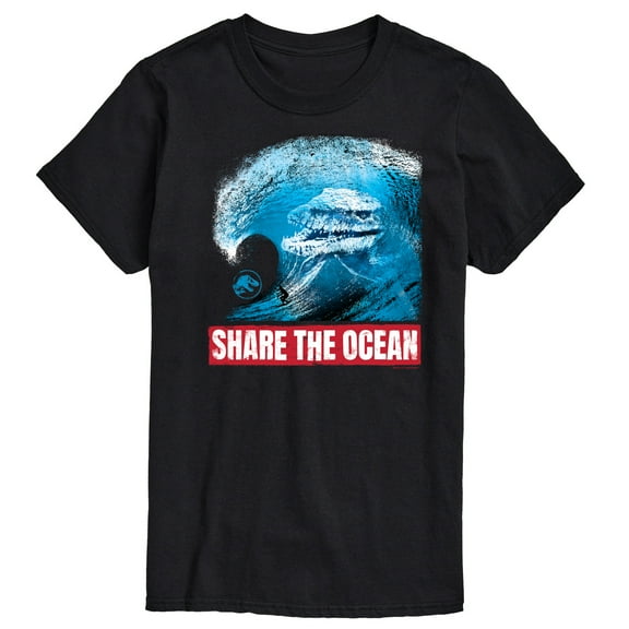 Jurassic Park - Share The Ocean - Men's Short Sleeve Graphic T-Shirt