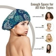 thumbnail image 6 of Bohemian Mandala Silk Bonnet for Sleeping Women Men, Adjustable Elastic Satin Bonnet Bonnet for Sleeping, Soft Similar Silk Curly Cuteness Hair Bonnet for Sleeping, 6 of 7