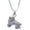 Multi-Color, variant on cocojewelry 3D Small Roller Skates Pendant Necklace Jewelry