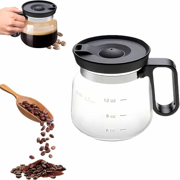 16 Oz Coffee Pot Mug with Spill Proof Lid That Looks Like a Coffee Pot Unique Heatproof Mini Novelty Funny Coffee Mug for Friends Coworkers Office Gift Men and Women (1 Pcs)