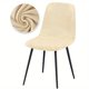 thumbnail image 2 of DEKAXID - Funda de terciopelo de lujo para silla con respaldo corto y arco, con cierre de banda elástica, resistente a las manchas y fácil de limpiar, ideal para comedor, oficina y hogar., 2 of 7