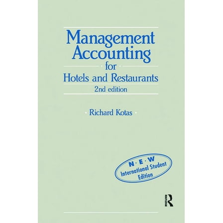Management Accounting for Hotels and Restaurants, (Paperback)
