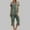 1# Army Green cheap stuff under 5 dollars, variant on Dyegold Women's Capri Pajama Set Short Sleeve Shirt And Capri Pants Sleepwear Pjs Sets Soft Lounging Outfits With Pockets